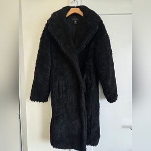 Urban Outfitters Black Teddy Jacket